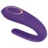 Satisfyer Double Classic - Veekindel akulaadimusega paarivibraator (lilla)