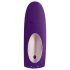 Satisfyer Double Plus Remote - juhtmevaba, laetav paarivibraator (lilla)