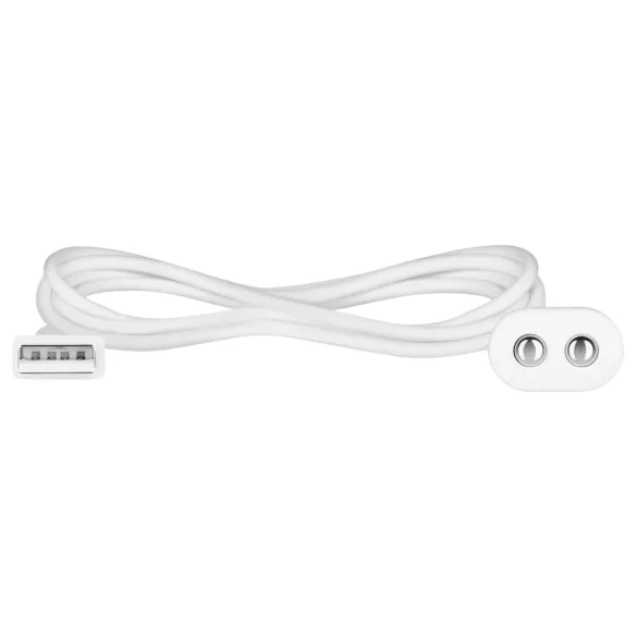 Satisfyer - magnetiline USB laadimiskaabel - 2 tk - valge