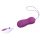 FEELZTOYS Foxy – veekindel vibro-muna (lilla)