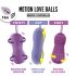 FEELZTOYS Foxy – veekindel vibro-muna (lilla)
