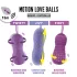 FEELZTOYS Foxy - veekindel vibreeriv muna - lilla