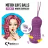 FEELZTOYS Foxy - veekindel vibreeriv muna - lilla