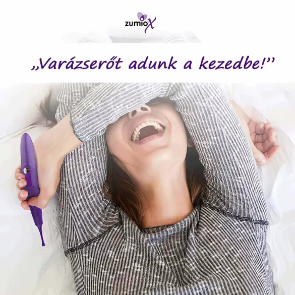 Zumio Soft - akulaetav kliitorivibraator - lilla