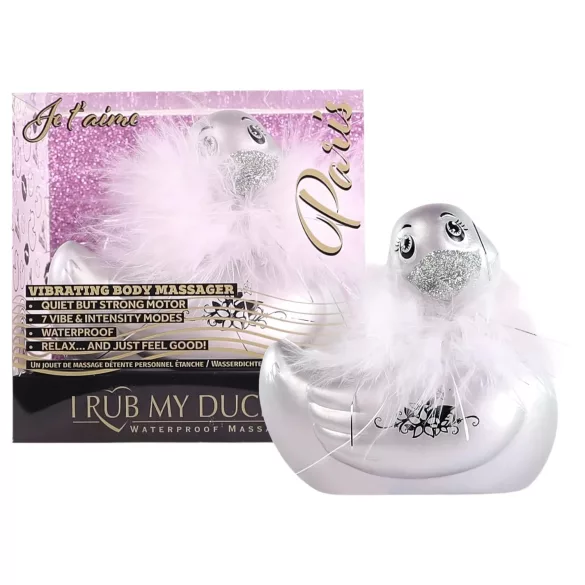 My Duckie Paris 2.0 - kliitorivibraator - hõbedane