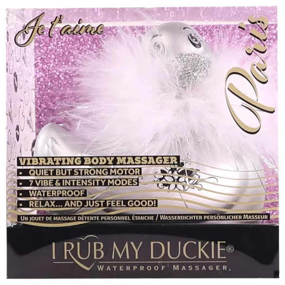 My Duckie Paris 2.0 - kliitorivibraator - hõbedane