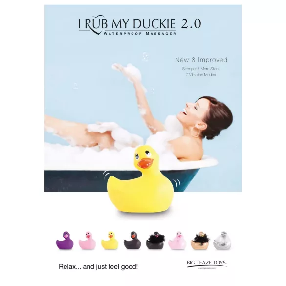 My Duckie Paris 2.0 - kliitorivibraator - hõbedane