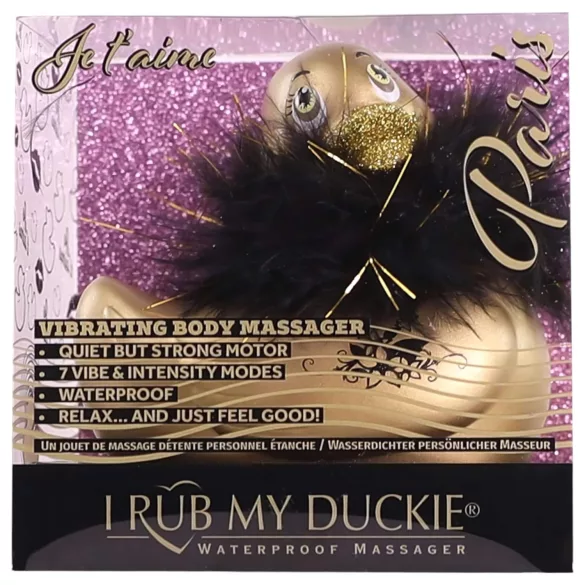 My Duckie Paris 2.0 - kliitori vibraator (kuldne)