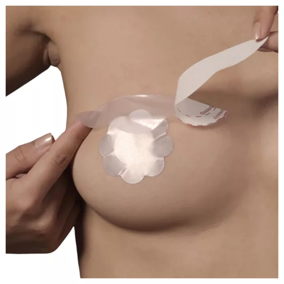 Bye Bra D-F - nähtamatu rinnatõste teip - roosa - 6 tk