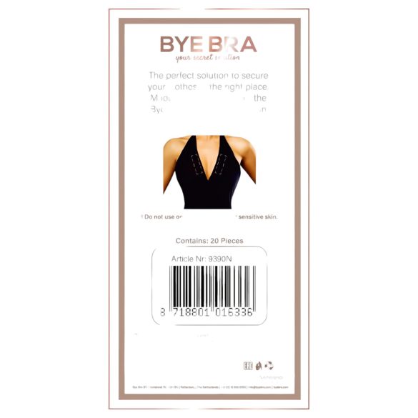 Bye Bra - kahepoolsed riiete kinnitusteibid - 20 tk