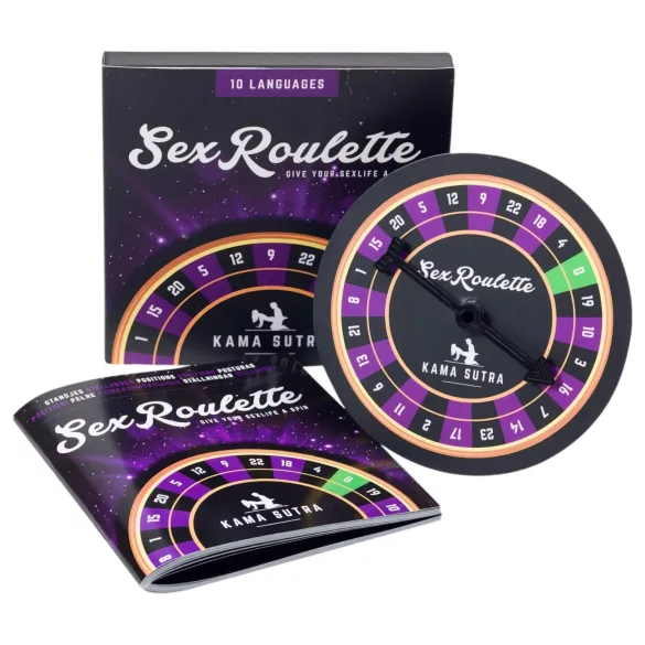 Sex Roulette Kama Sutra - erootiline lauamäng - 10 keeles