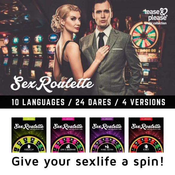 Sex Roulette Kinky - erootiline lauamäng paaridele - 10 keelt