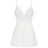 Obsessive 810-BAB-2 - pitsiline babydoll ja stringid (valge) - L/XL