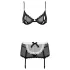 Obsessive Maidme - seksikas teenijanna kostüümikomplekt - 6 osa - L/XL