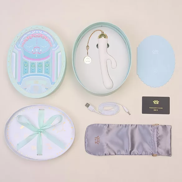 ZALO Ichigo Rabbit - nutikas luksusvibraator (valge)