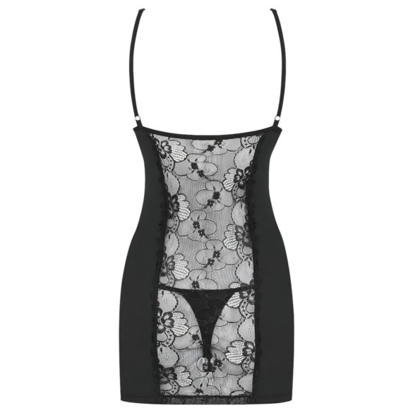 Obsessive Heartina - öösärk ja stringid - must