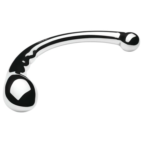 Le Wand - kahepoolsed roostevabast terasest dildo - hõbe