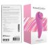 FEELZTOYS Femmegasm - Laetav 2in1 kliitorivibraator (roosa)
