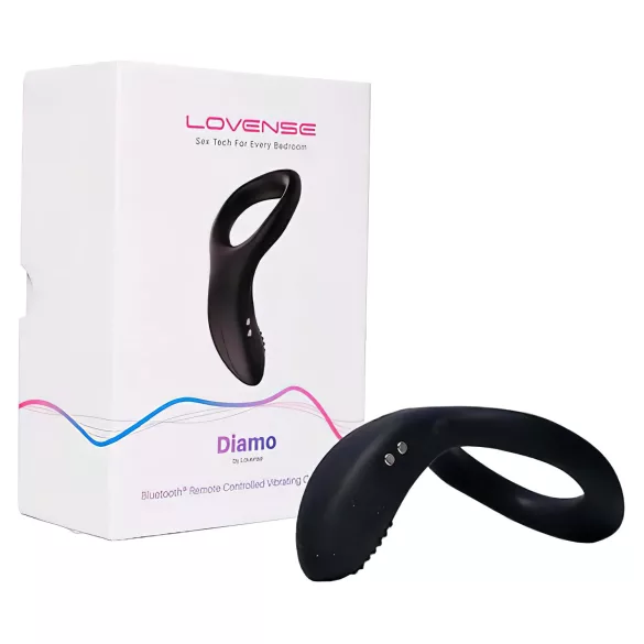 LOVENSE Diamo - nutikas vibratsiooniga peeniserõngas (must)