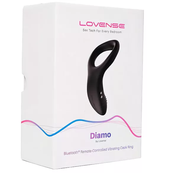 LOVENSE Diamo - nutikas vibratsiooniga peeniserõngas (must)