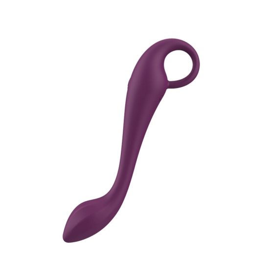Aixiasia Lotty - Rechargeable, waterproof G-spot vibrator (purple)