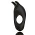FEELZTOYS Zeus - laetav vibro-võruring (must)