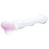 GLAS - südamekujuline klaasist dildo (läbipaistev)