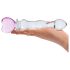 GLAS - südamekujuline klaasist dildo (läbipaistev)