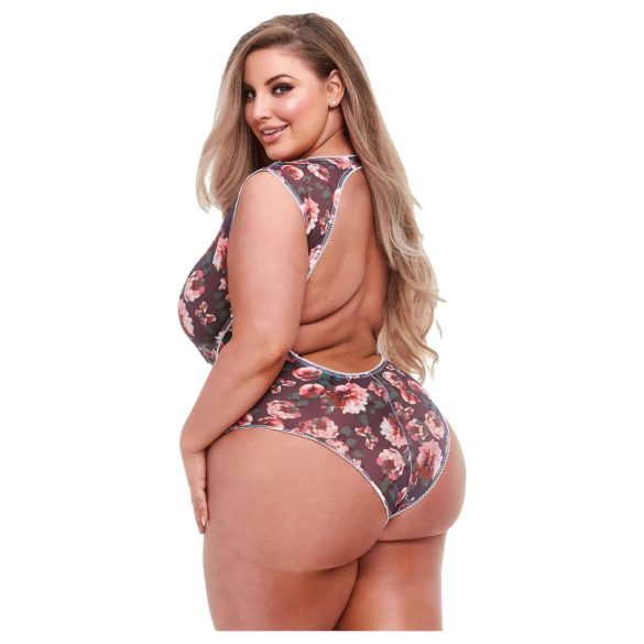 Baci Plus Size - naiste bodi - lilleline pits - suur suurus