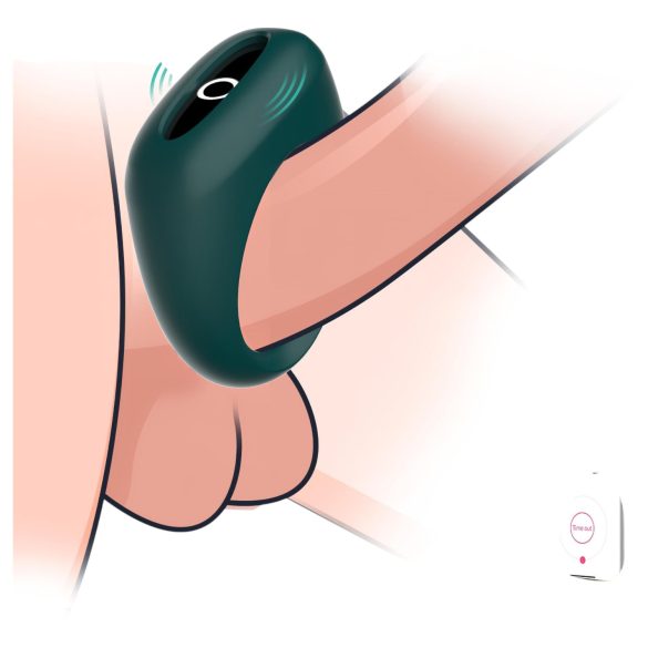 Magic Motion - paarivibraatori komplekt - roosa-roheline