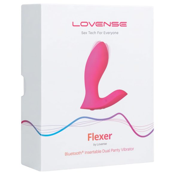 Lovense Flexer - aluspükste vibraator - aku - roosa