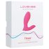 LOVENSE Flexer Aluspüksid - laetav 2-ühes vibraator (roosa)