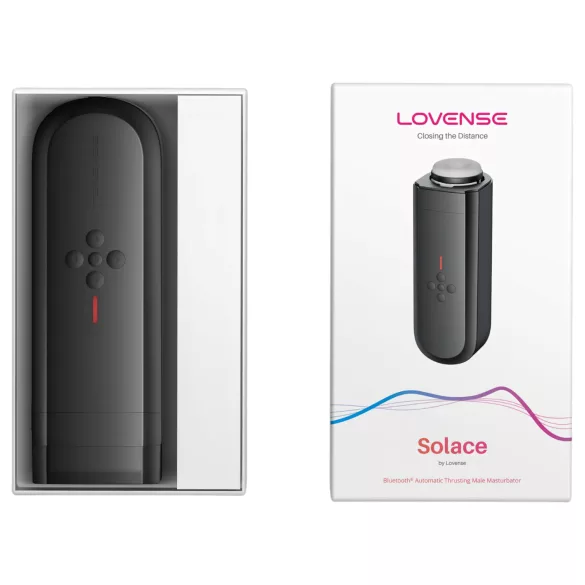 LOVENSE Solace - automaatne masturbaator - üles-alla liikumine - must