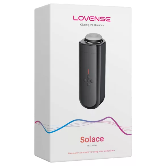 LOVENSE Solace - automaatne masturbaator - üles-alla liikumine - must