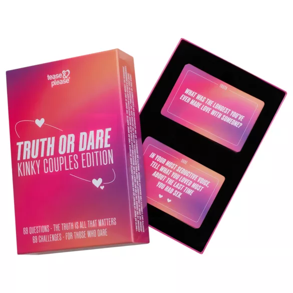 Tease&Please - tõeteraamat paaridele - inglise keeles